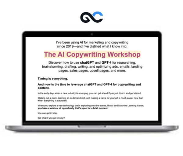 Sam Woods - The AI Copywriting Workshop