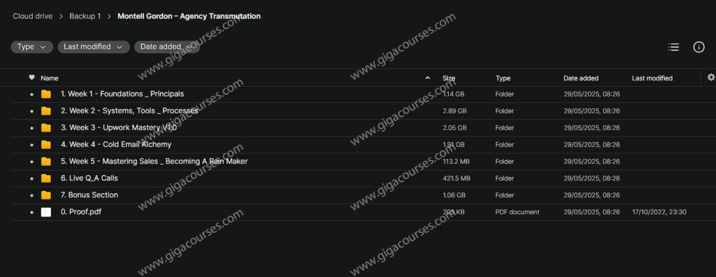 Montell Gordon - Agency Transmutation