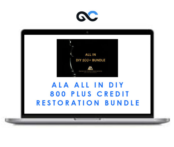 ALA All In DIY 800 Plus Credit Restoration Bundle