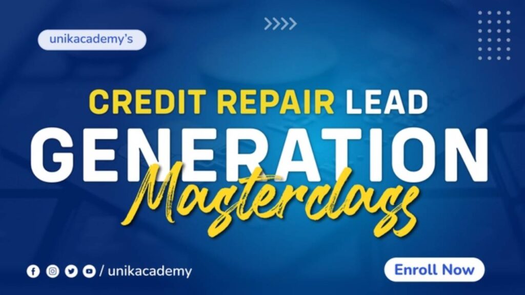 Carlos Corona Jr - Credit Repair Lead Generation Masterclass
