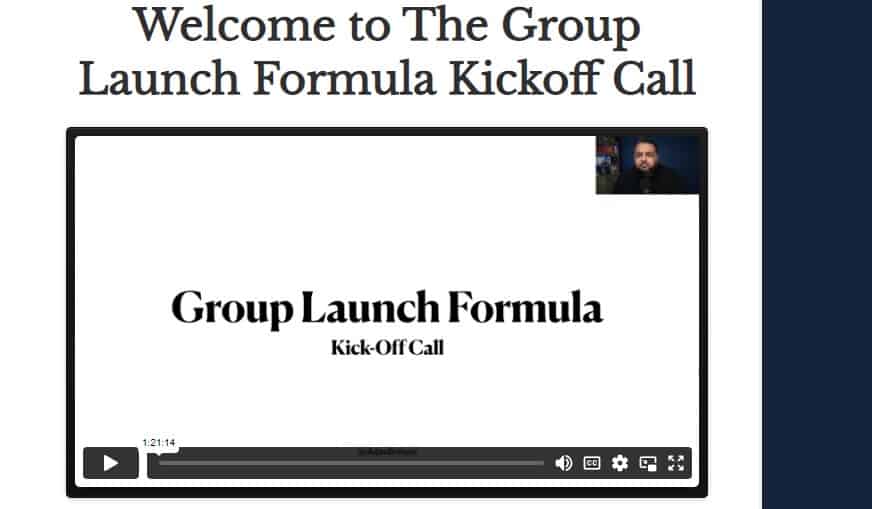 Group Launch Formula - Alejandro Reyes