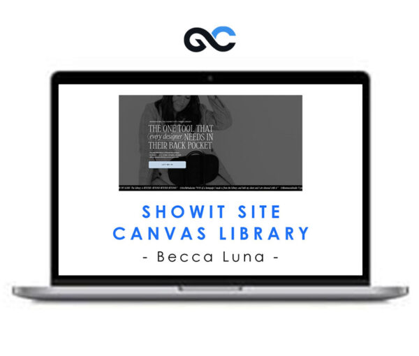 Becca Luna - Showit Site Canvas Library
