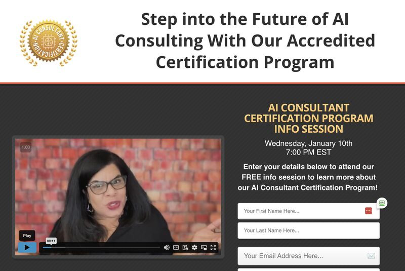 Alicia Lyttle - AI Consultant Certification