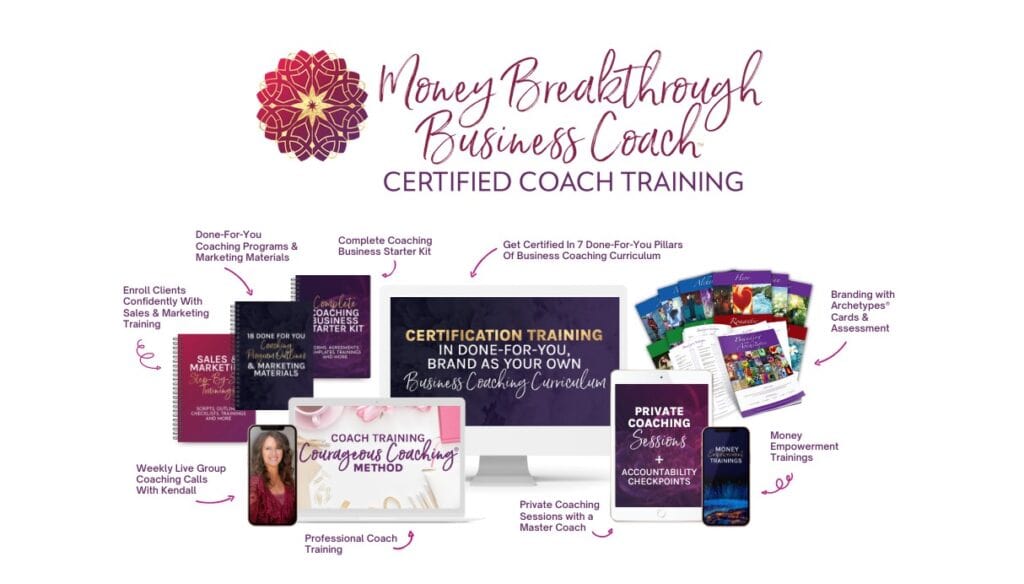 Money Breakthrough Business Coach Certification - Kendall Summerhawk