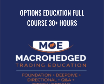 Macrohedged – Options Education FULL Course 30+ Hours