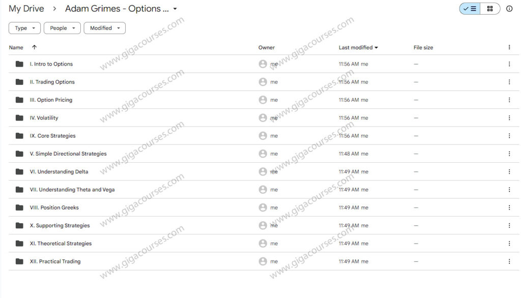 Adam Grimes - Options Course - Market Life Trading