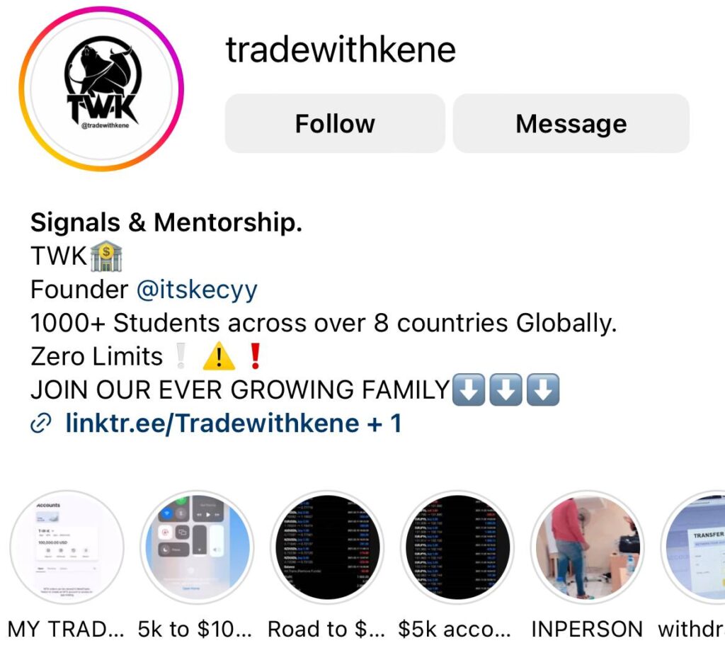 TradeWithKene Course