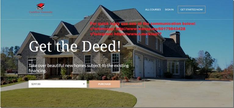 Alicia Cox - Get The Deed Real Estate Cash Flow Systems