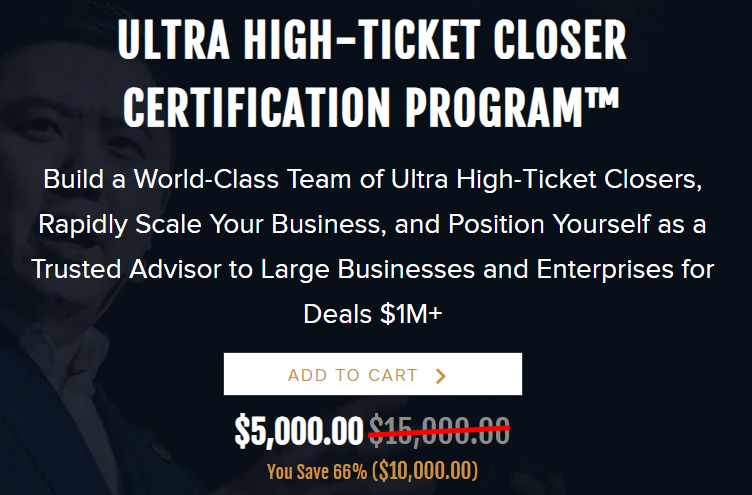 Dan Lok - Ultra High Ticket Closing