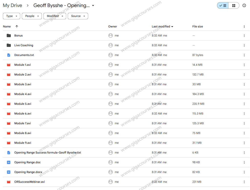 Geoff Bysshe - Opening Range Success Formula