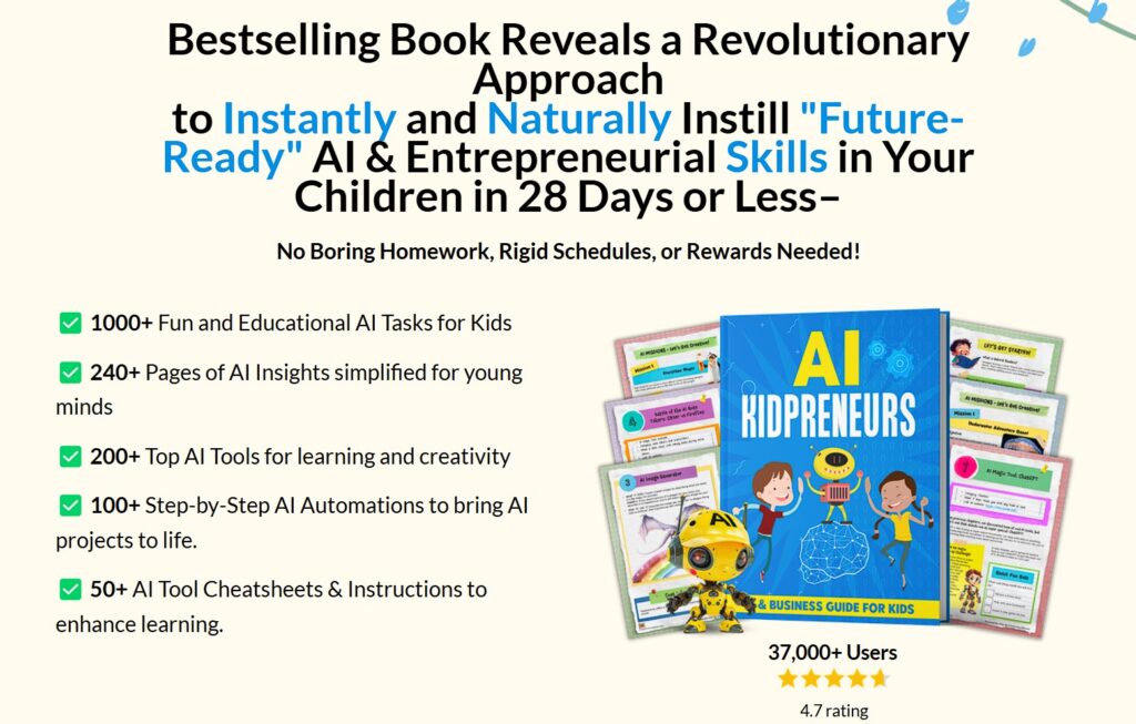 The AI Kidpreneurs - The Most Powerful AI & Entrepreneur Education System for Future-Ready Children