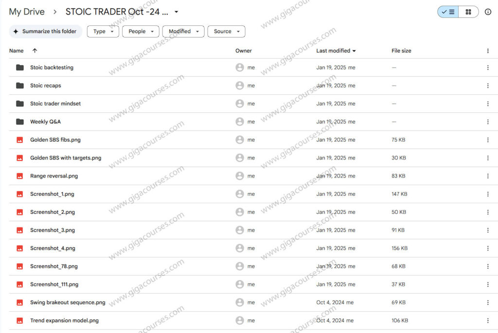 STOIC TRADER Oct -24 Data