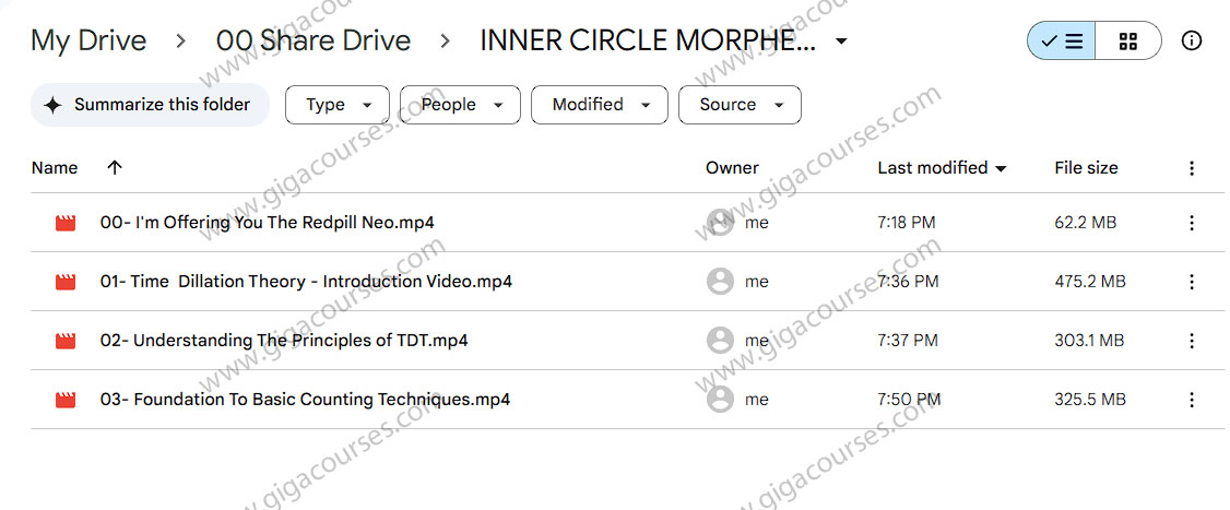 INNER CIRCLE MORPHEUS - Time Dilation Theory