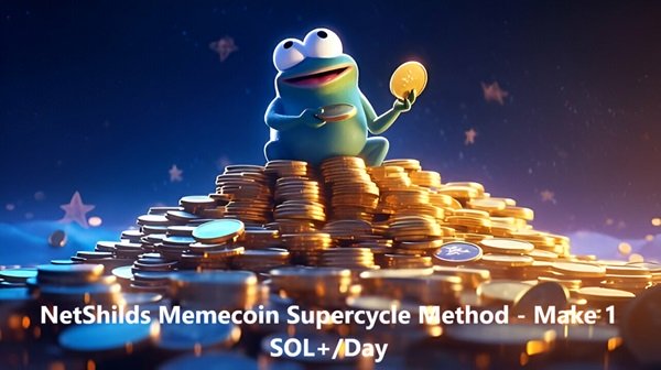 NetShilds Memecoin Supercycle Method - Make 1 SOL+Day