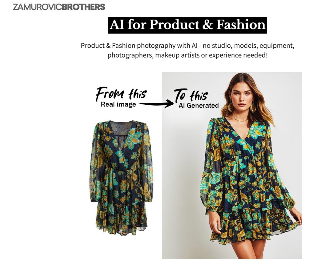 Ai for Product & Fashion - Zamurovic Brothers