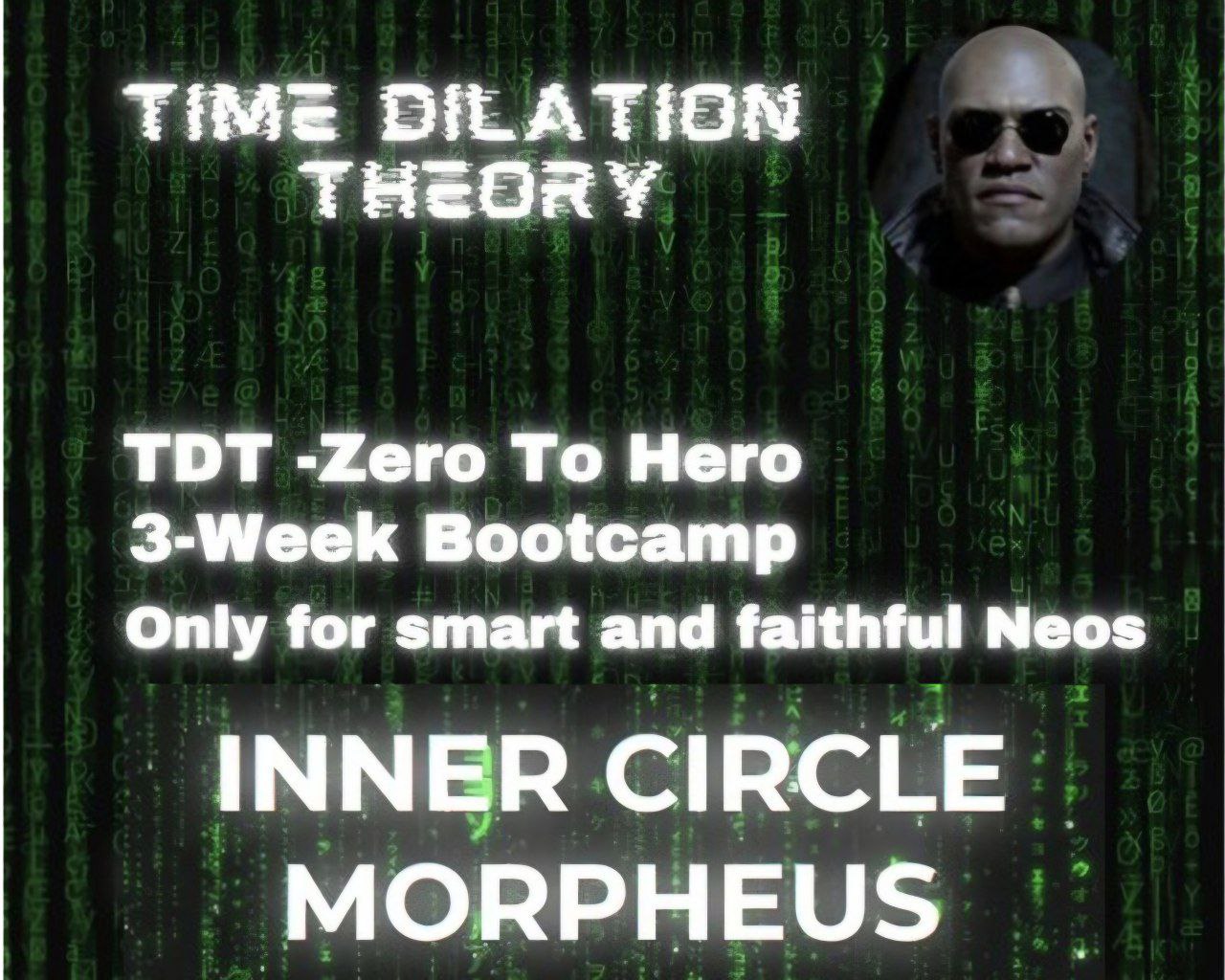 INNER CIRCLE MORPHEUS - Time Dilation Theory