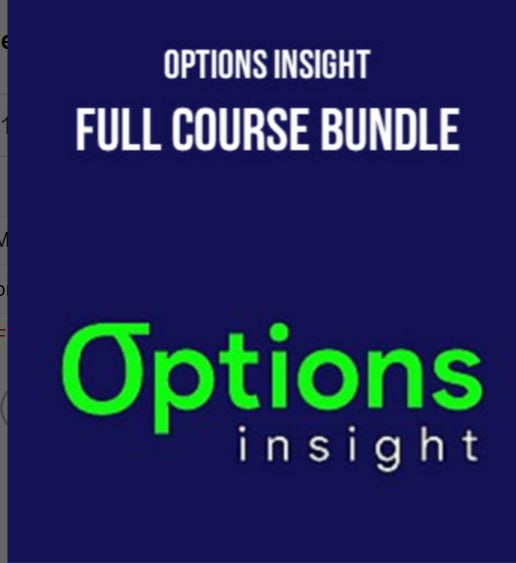 Options Insight – Full Course Bundle