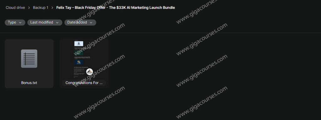 Felix Tay – Black Friday Offer - The $33K AI Marketing Launch Bundle