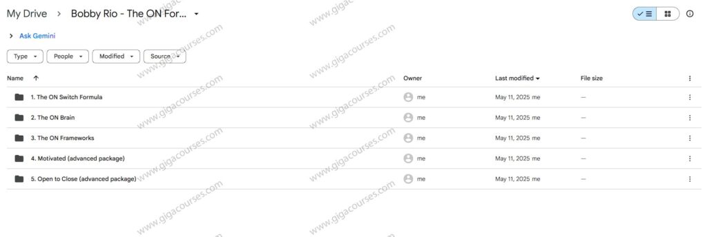 Bobby Rio - The ON Formula Advanced