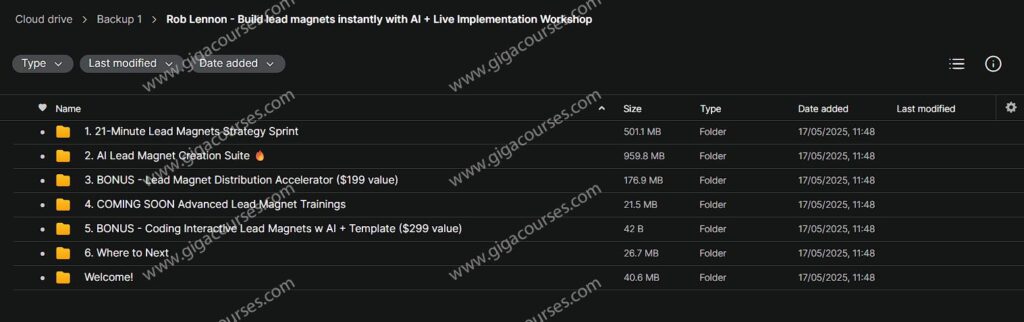 Rob Lennon - Build lead magnets instantly with AI + Live Implementation Workshop