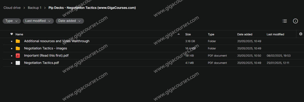 Pip Decks - Negotiation Tactics