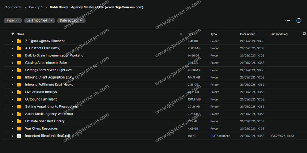 Robb Bailey - Agency Masters Elite