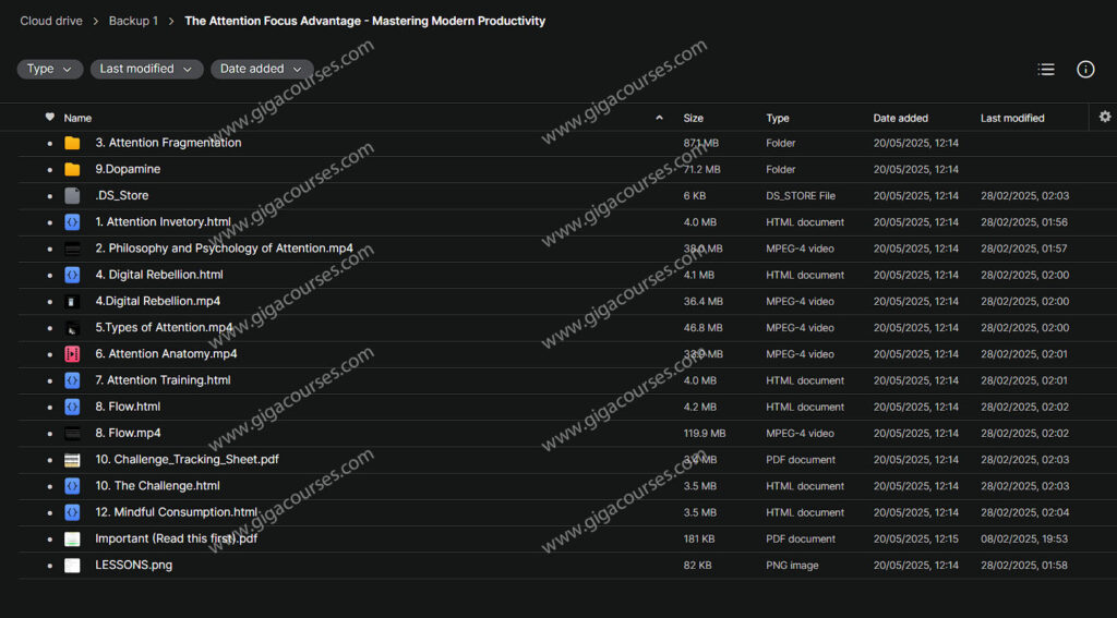 The Attention Focus Advantage - Mastering Modern Productivity