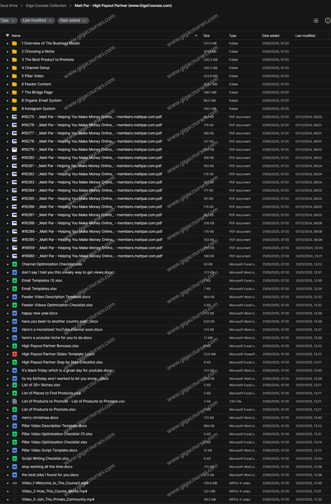 Matt Par - High Payout Partner