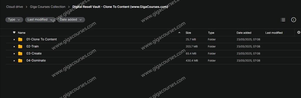 Digital Resell Vault - Clone To Content