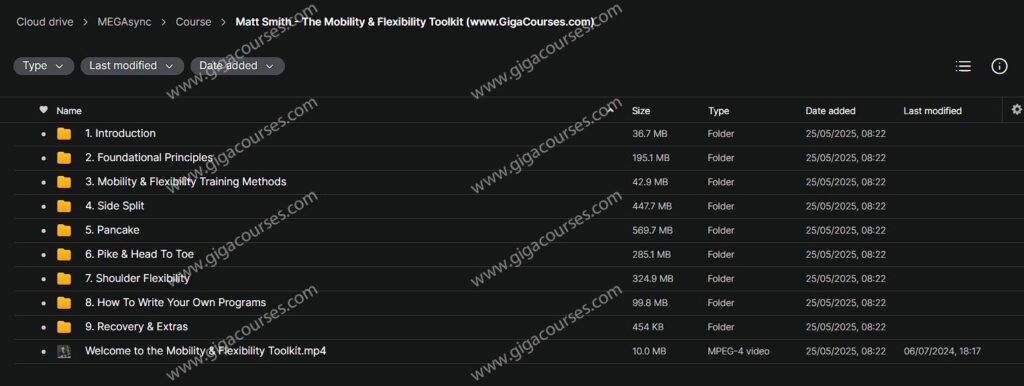 Matt Smith - The Mobility & Flexibility Toolkit