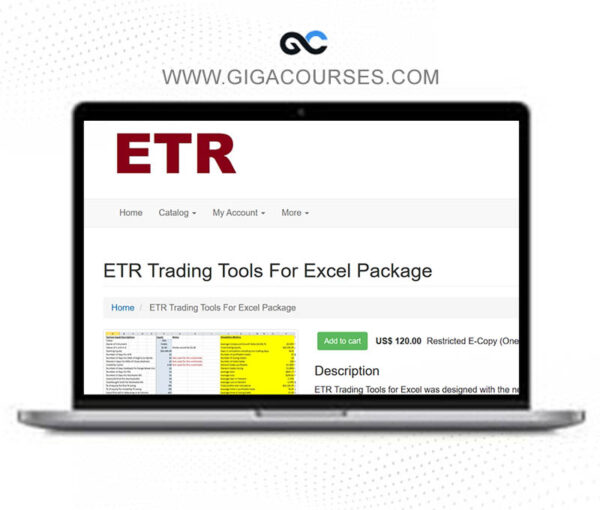 ETR Trading Tools For Excel Package
