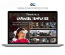 Animated Seamless Carousels Templates and Guides For Canva + Nostalgia edition