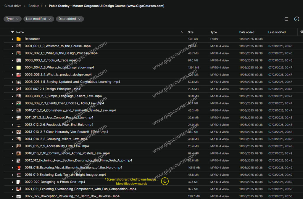 Pablo Stanley - Master Gorgeous UI Design Course
