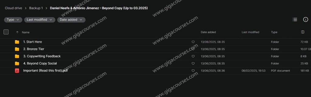 Daniel Neefe & Antonio Jimenez – Beyond Copy (Up to 03.2025)