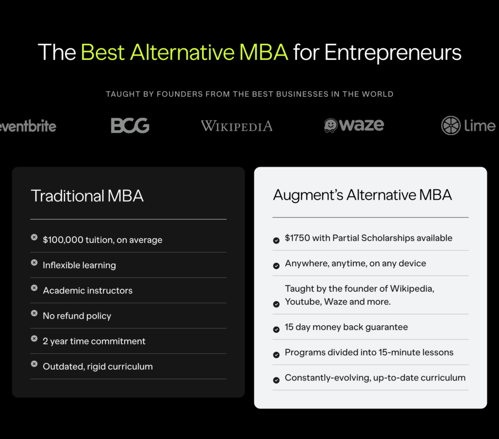 Augment - The Augment MBA