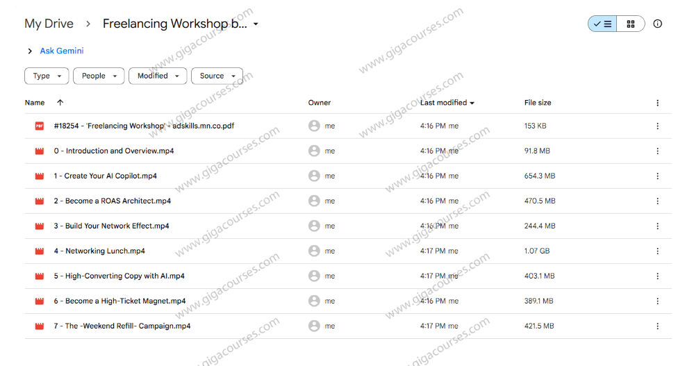 Freelancing Workshop by Justin Brooke