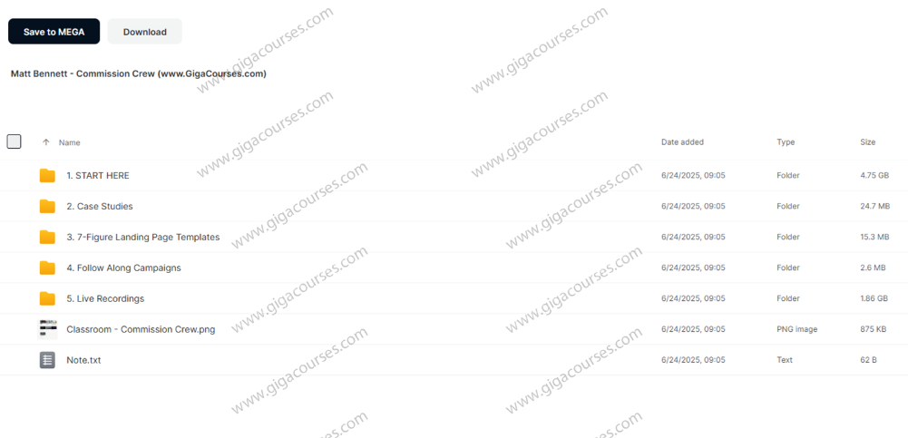 Matt Bennett - Commission Crew