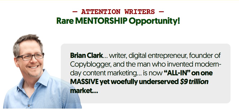 Writing and Succeeding in the $9 Trillion Longevity Economy by Brian Clark