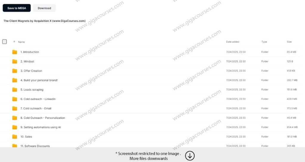 The Client Magnets by Acquisition X