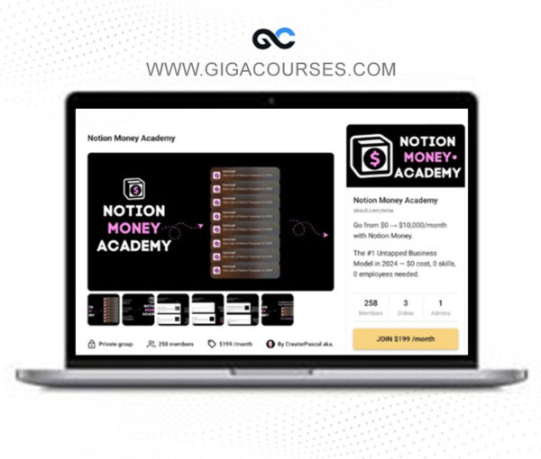 Creator Pascal – Notion Money Academy