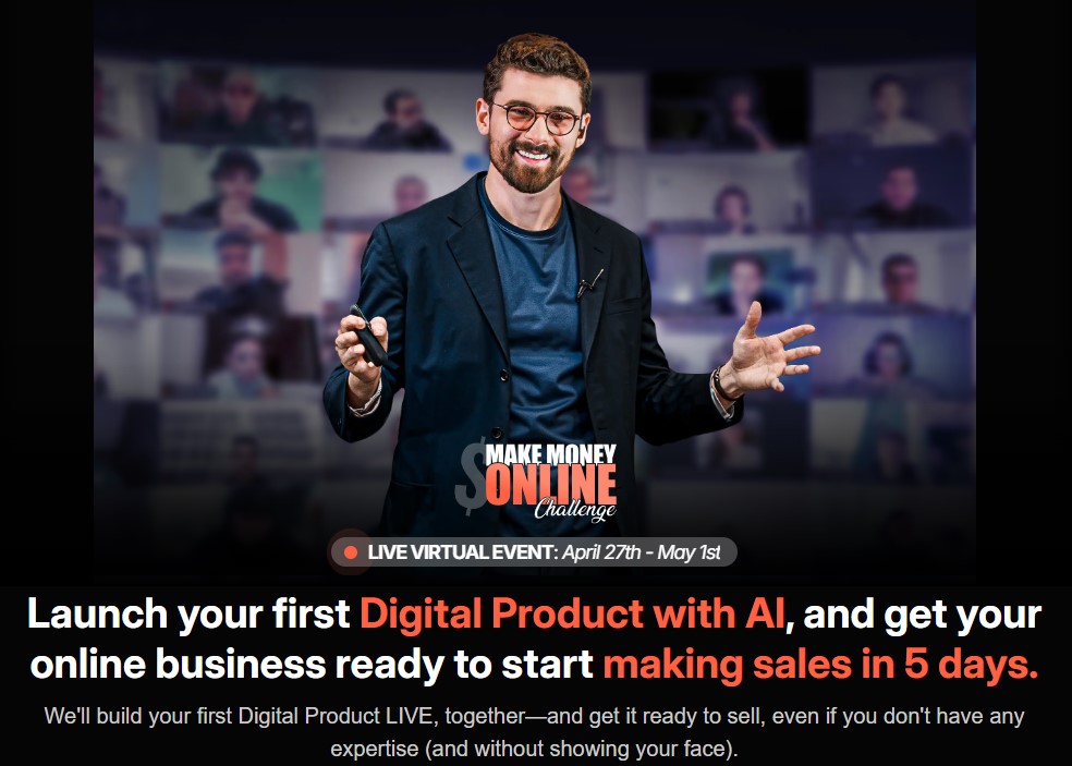 Make Money Online Challenge - Iman Gadzhi