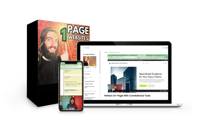SEO Jesus - One Page Website