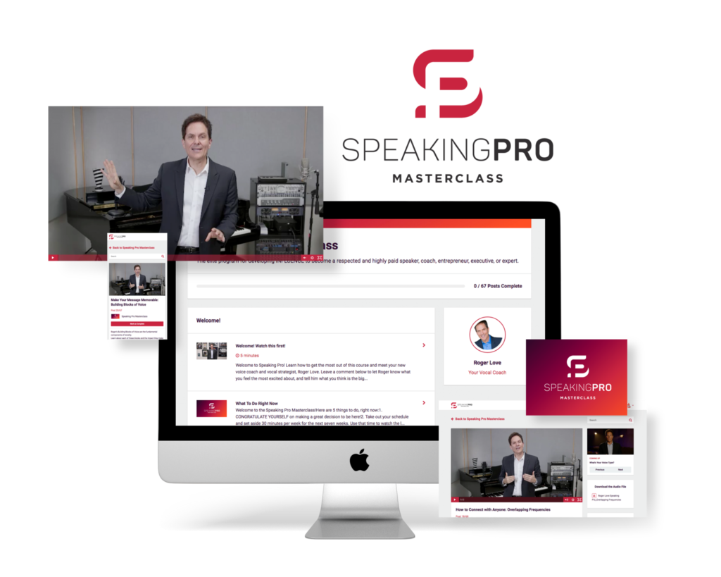 Roger Love - Speaking Pro Masterclass