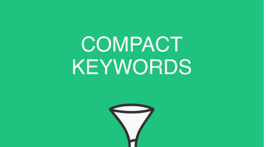 Compact Keywords by Edward Sturm