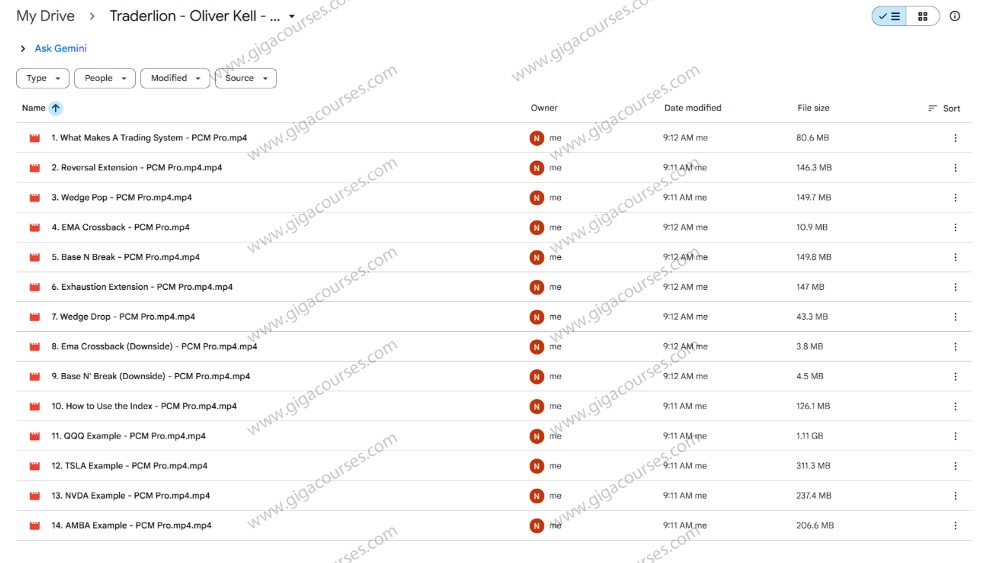 Traderlion - Oliver Kell - Price Cycle Mastery