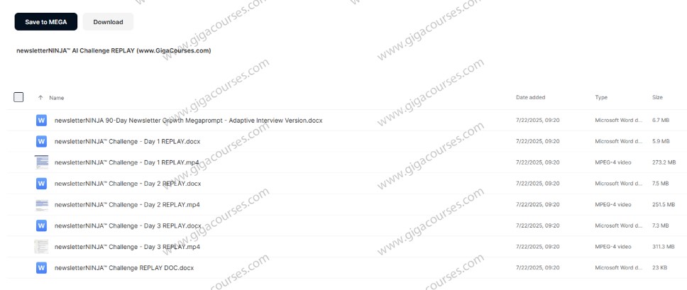 newsletterNINJA™ AI Challenge REPLAY 