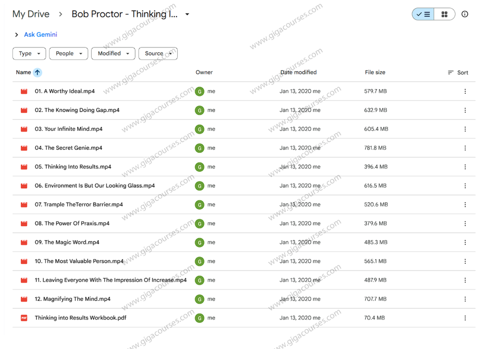 Bob Proctor - Thinking Into Results