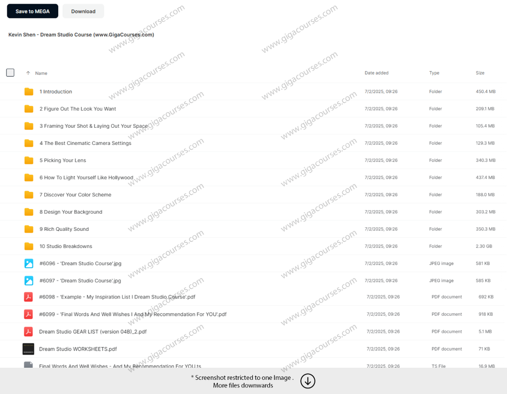 Kevin Shen - Dream Studio Course