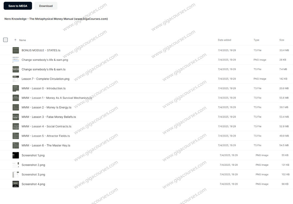 Nero Knowledge - The Metaphysical Money Manual