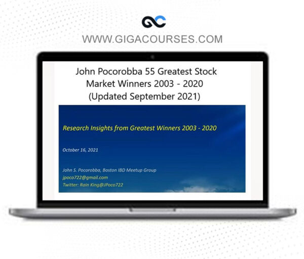 John Pocorobba - 55 Greatest Winners 2003-2020 Research Update Sept 2021